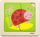 Lodër puzzle Viga Ladybug 50140, 4 elemente, shumëngjyrëshe