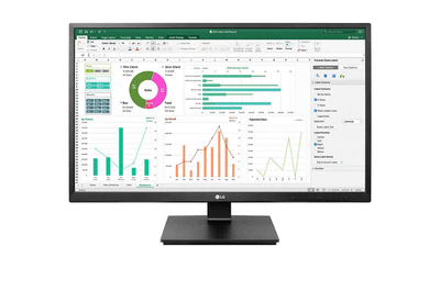 Monitor LG 27BK55YP-B, 27", Full HD, i zi