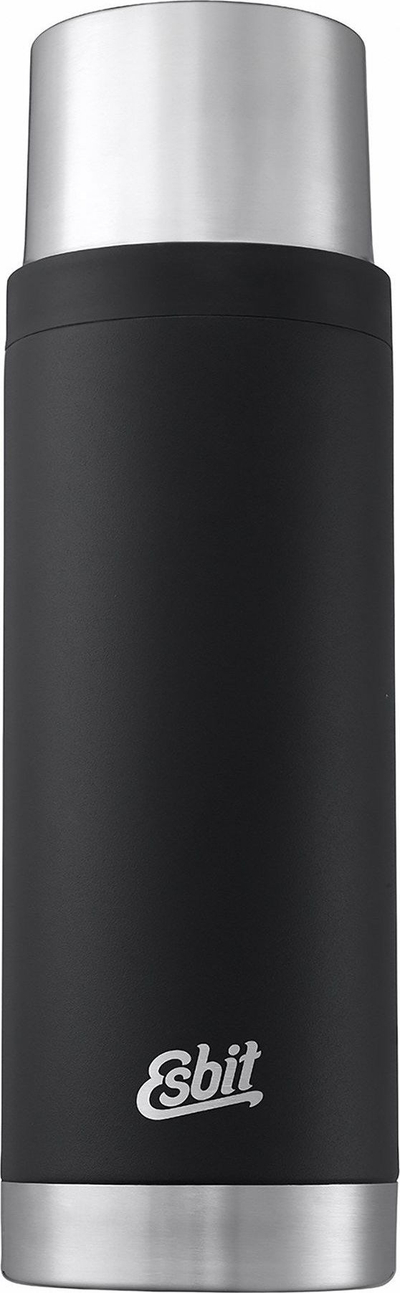 Термос ESBIT Sculptor Vacuum Flask, 1L, иноксен челик, црн