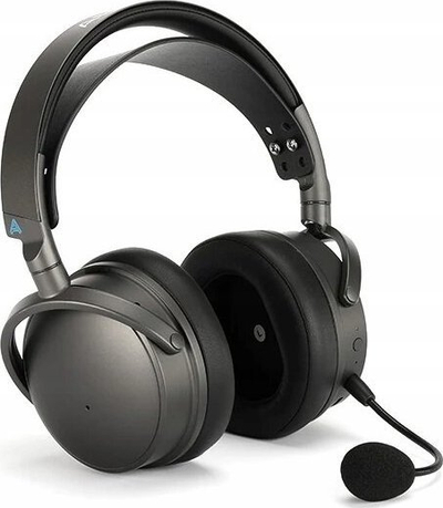Kufje gaming pa tela Audeze Maxwell për PlayStation, wireless, me mikrofon, të zeza