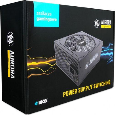 Burim energjie iBOX Aurora ZIA500W14CMBOX ATX, 500W