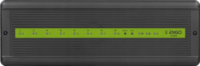 Централен модул за греење подно ENGO Strip, 8 зони, ZigBee, бел