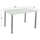 Set ngrënieje 5-pjesësh 4 karrige të zeza 120x70cm (HM11909), zezë