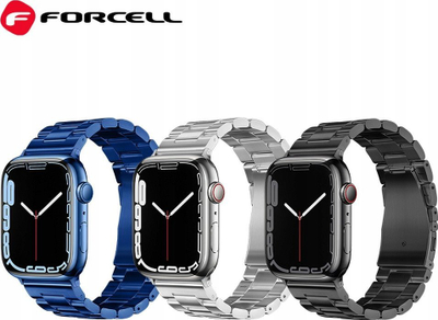 Rrip ore Forcell Strap F-DESIGN FA10, çelik inox, 38/40/41mm, i zi