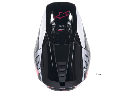 Helmetë motori Alpinestars S-M5 Compass, off-road, e zezë rozë