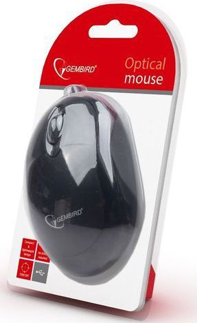 Maus Gembird MUS-U-01, me kabllo, USB, i zi
