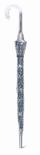 Çadër Esprit Long AC Domeshape dots & enough, argjendi