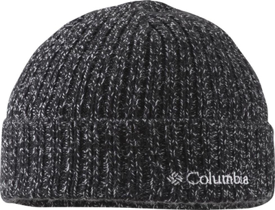 Kapelë dimri Columbia Watch Cap 1464091, akrilik, e zezë melanzh