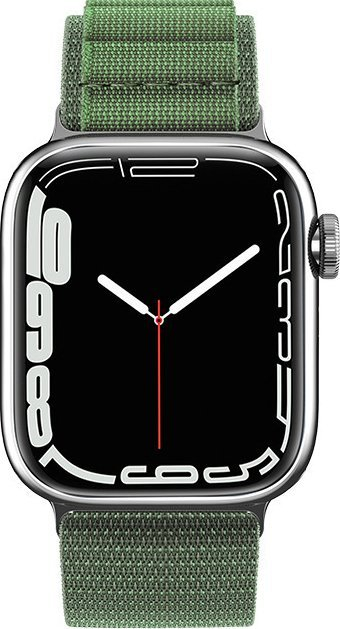 Ремче Alpine Steel Band за Apple Watch 38/40/41 mm, пластика, зелено