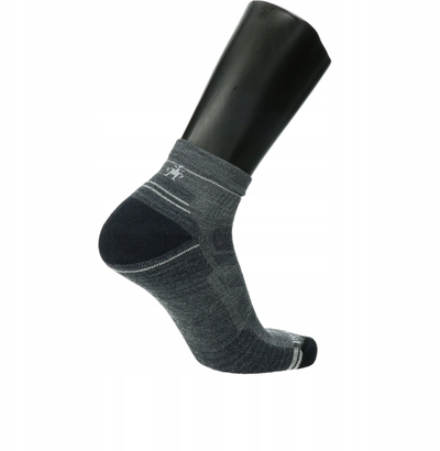 Чорапи за планинарење Smartwool до глужд, XLarge, лесно јастучење, средно сива