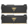 Ram Patriot Viper Steel RGB PVSR416G360C8K, 16GB DDR4, 3600MHz, e zezë