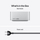 Apple Mac Studio, M5 Ultra 30‑core, 96GB, 1TB, 64‑core GPU, Silver