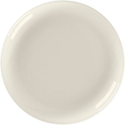 Pjatë tavoline RAK Porcelain FEDRA Coupe, 9.45", porcelan, ngjyrë bone
