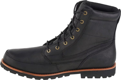 Çizme për burra Timberland Attleboro PT Boot 0A657D, lëkurë natyrale, me lidhëse, të zeza