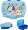 Kuti sanduiçësh Stor Bluey M927a-50674, plastike, katrore, blu shumëngjyrëshe