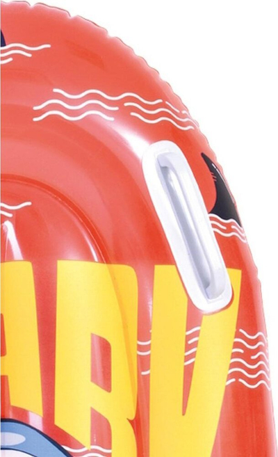 Dyshek uji Bestway Inflatable Board, 100x50cm, PVC, me peshkaqen të kuq