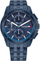 Orë dore për meshkuj Tommy Hilfiger Walker 1710622, e kaltër e errët