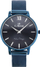 Ora G.Rossi Quartz Classic, analoge, me rrip lëkure, blu e errët