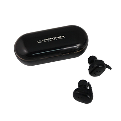 Dëgjuese Esperanza EH225K Bluetooth TWS, të zeza