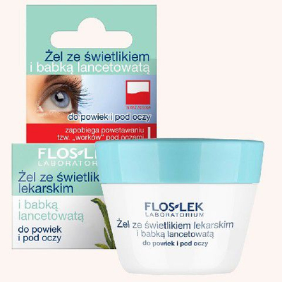 Xhel për sy Floslek Eye Care, me eyebright dhe luleradhiqe, 10g