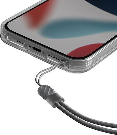 Kapak telefoni PanzerGlass UNIQ Heldro për iPhone 13, transparent, antibakterial
