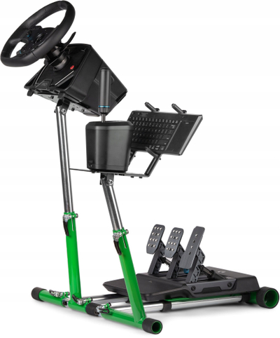 Qëndrim timoni Wheel Stand Pro Agricultural Truck V3, metalik, jeshil