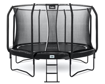 Trampolinë kopshti Salta First Class, 8FT 251 cm, rrjet i brendshëm, e zezë