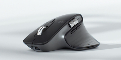 Maus wireless Logitech MX Master 3S për Mac, ergonomik, Space Grey
