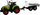 Traktor lodër LEAN Toys Farm Tractor, me rimorkio, jeshil