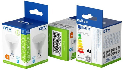 Llampë LED GTV LD NGU10PZ 4W, GU10, 6400K, e bardhë