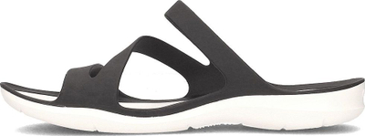 Sandale për femra Crocs Swiftwater W 203998, materiale Croslite, kundër rrëshqitjes, të zeza të bardha