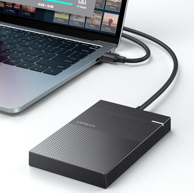 Надворешно куќиште Ugreen за HDD SSD 2.5\", USB 3.2 5Gbps, црно