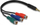 Kabllo Delock Jack 3.5mm - RCA (Cinch), 0.2m, e zezë