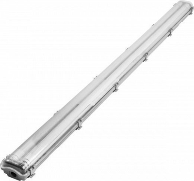 Trup ndriçimi LED Virone VUMBI II T8, 2x22W, 150cm, gri