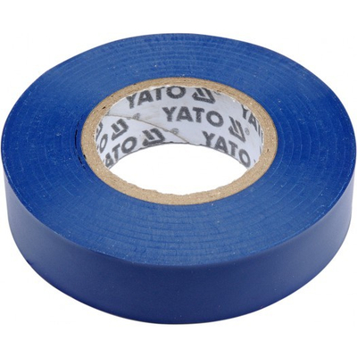 Shirit izolues elektrik Yato, 15 x 0.13 mm / 20m, i kaltër