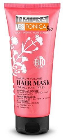 Maskë flokësh Natura Estonica Maximum Volume 200 ml