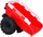Traktor elektrik për fëmijë Buggy 720 T, 12V, me rimorkio, i kuq