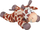 Lodër pelushi për qen Zolux Olaf Giraffe, me tingull, material Oxford