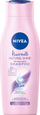 Shampo flokësh NIVEA Hair Milk Natural Shine, për shkëlqim natyral, 400ml