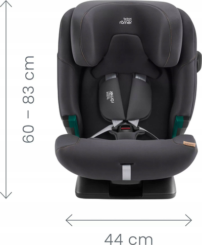 Авто седиште за деца Britax Römer ADVANSAFIX PRO, 76‑150 cm, ISOFIX, зелена Jade Green