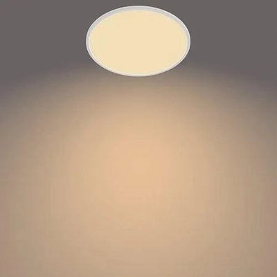 Lampë tavoni Philips SuperSlim, LED 42 cm, 2700K, e bardhë