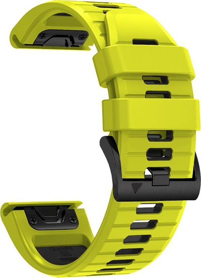 Rrip dore Tech-Protect Iconband Pro për Garmin Fenix 3 5X 3HR, TPU, lime me të zezë