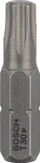 Set bitash Torx Bosch Extra Hard T30, 25mm, paketim 3 copë