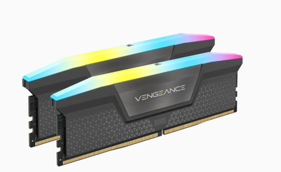 Меморија RAM Corsair Vengeance RGB, 64GB DDR5, 2 x 32GB