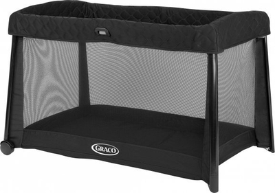 Krevat udhëtimi Graco FoldLite LX, me bassinet, palosje kompakte, Midnight