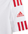 Fanellë futbolli adidas Squadra 21 Youth GN5741, AEROREADY, për kalamaj, e bardhë me të kuqe