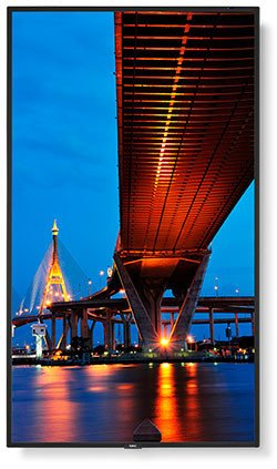 Професионален монитор NEC MultiSync M651 2, 65\", 4K Ultra HD, 500 cd/m², црн