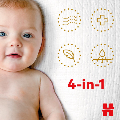 Pelenë njëpërdorimëshe Huggies Extra Care, masa 5, 11-25 kg, 50 copë
