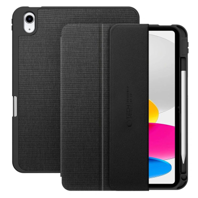 Këllëf tableti Tech-Protect SC Pen Canvas për iPad 10.9" 2022 dhe 11" 2025, me stand, me vend për Apple Pencil, i zi