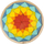 Puzzle me figura Classic World Mandala, 72 copë